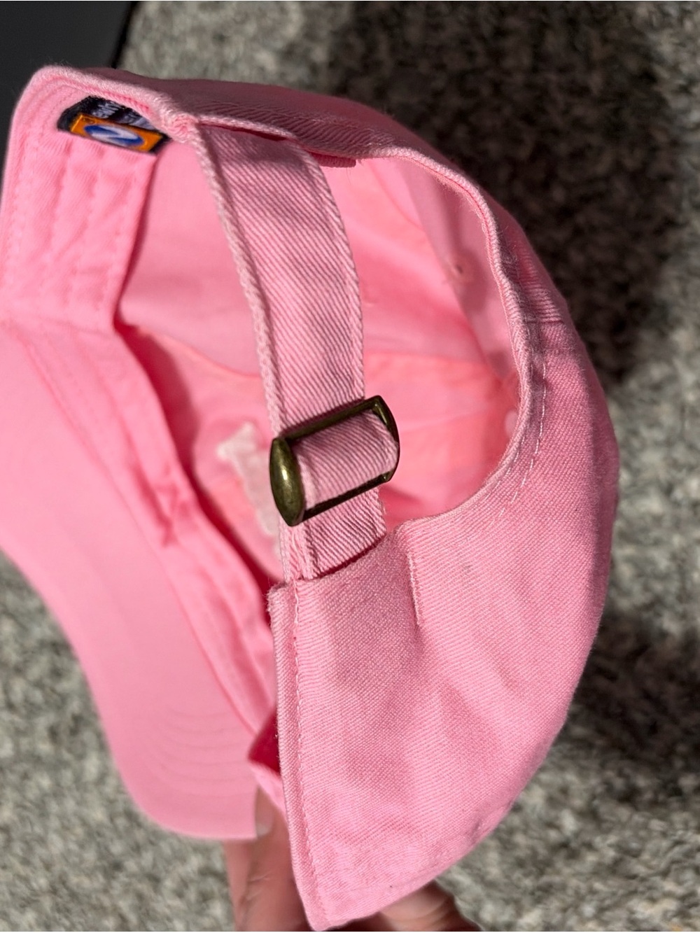 Pink "Daddy" Embroidered Baseball Cap - Picture 2 of 4